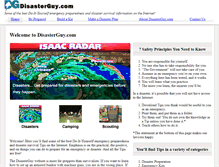 Tablet Screenshot of disasterguy.com